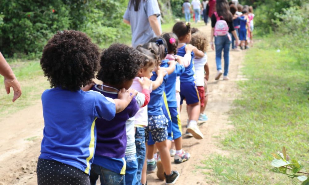 Atividades de educação ambiental são realizadas no Parque do Mico Leão