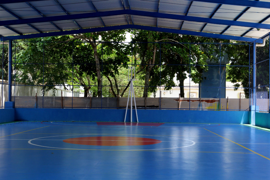 Mais Duas Quadras Esportivas Em Escolas De Maca Est O Recebendo